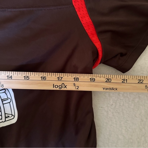 NWT NFL Cleveland Browns Women’s Jersey Top - Picture 3 of 6